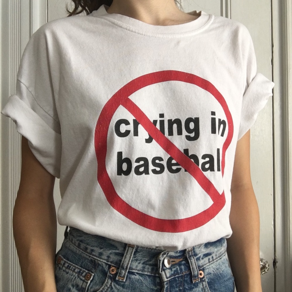No Crying in Baseball T-shirt